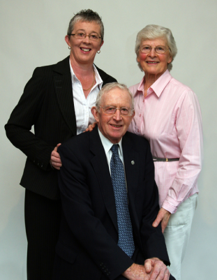Flynn family portrait - Helena Flynn and family from Flynn's Photo Service